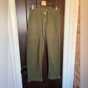 Emerson Fry Orchard Pant in Army Green - Medium